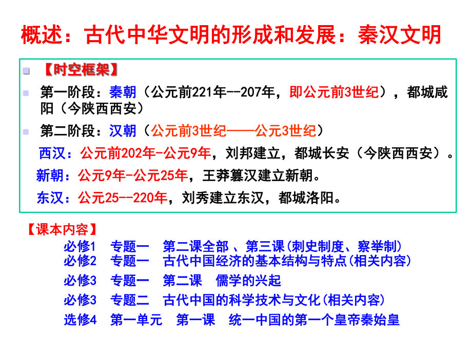 第二讲秦汉时期政治、经济和文化课件.ppt_第2页