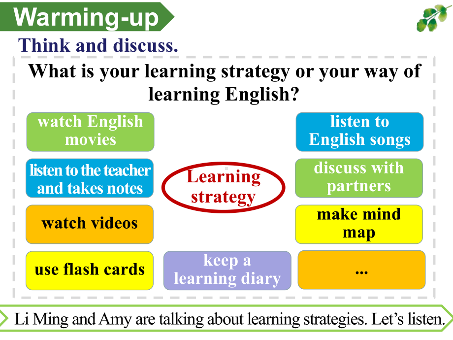 Welocme Unit Listening and Talking(ppt课件)-2022新人教版（2019）《高中英语》必修第一册.pptx_第3页