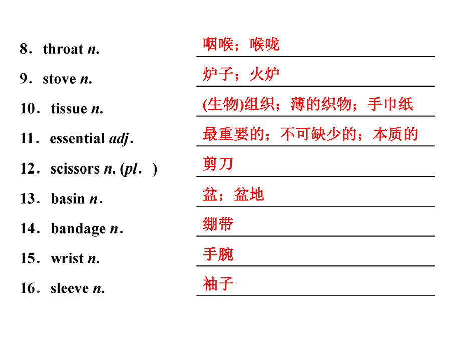 2020版高考英语大一轮复习Unit5Firstaid课件新人教版必修5.ppt_第3页