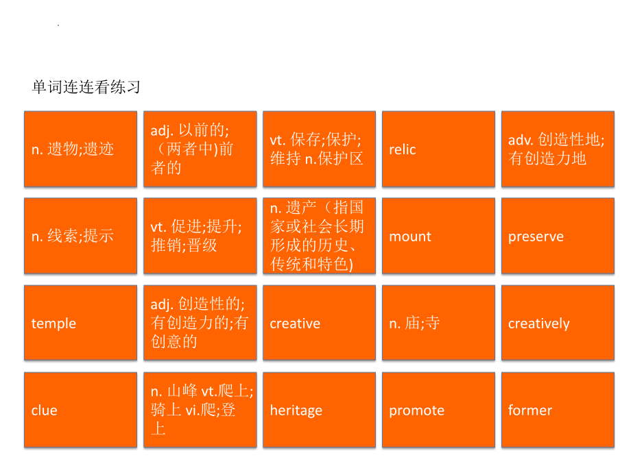 Unit 1单词连连看ppt课件-2022新人教版（2019）《高中英语》必修第二册.pptx_第2页