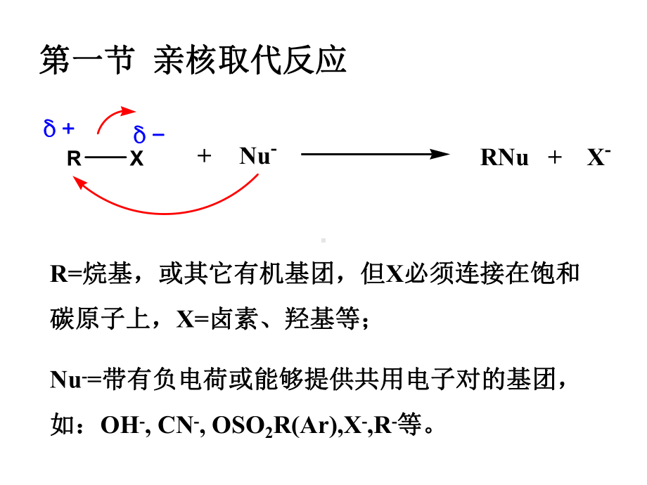 第五章脂肪族饱和碳原子上的亲核取代反应和β消除反应课件.ppt_第2页