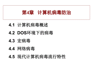 第4章计算机安全技术课件.ppt