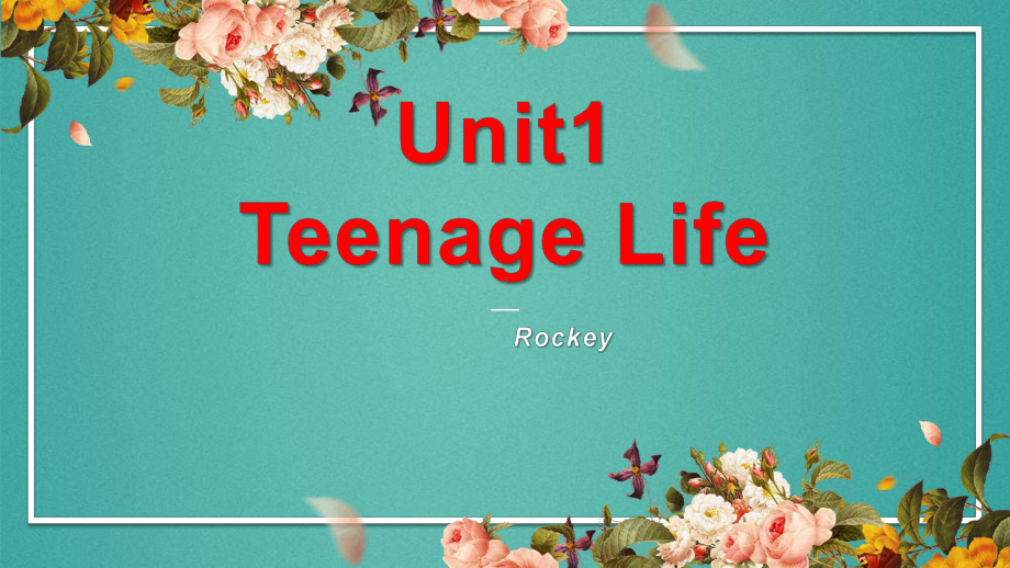 Unit 1 Teenage life Assesing Your Progress (ppt课件)-2022新人教版（2019）《高中英语》必修第一册.pptx_第1页