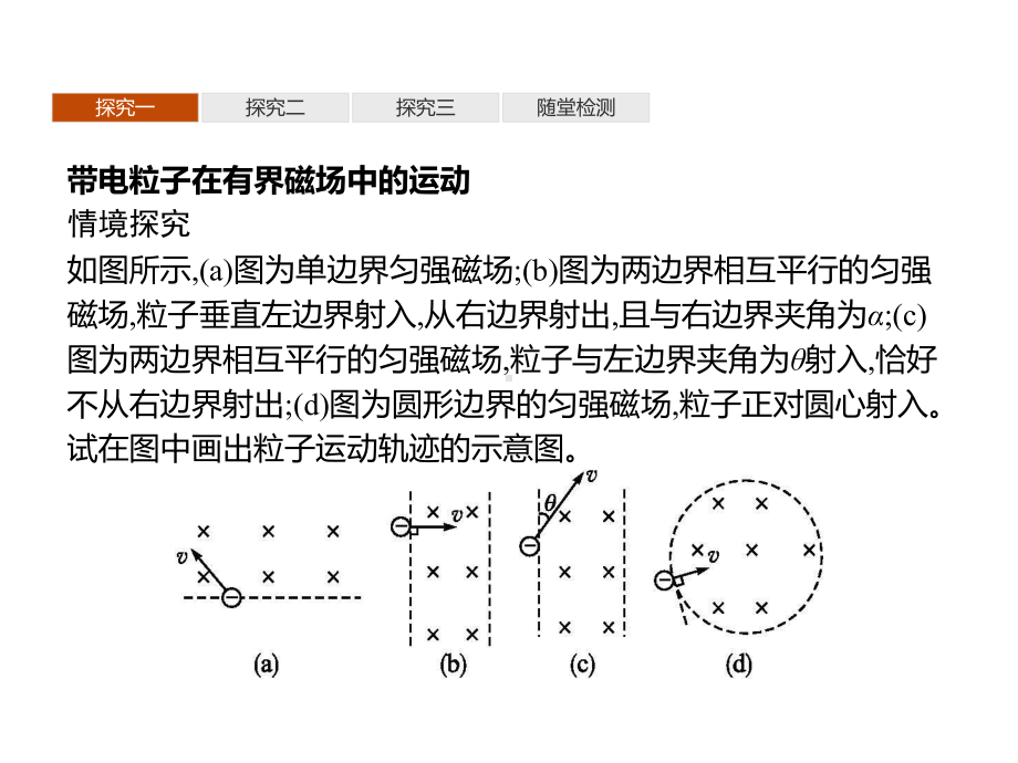 第一章习题课带电粒子在有界磁场或复合场中的运动—20202021(新教材)高中物理选择性必修第二册课件.pptx_第2页