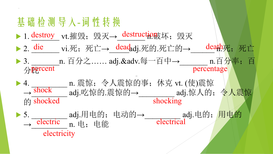 Unit 4 Natural Disasters Vocabulary (ppt课件)-2022新人教版（2019）《高中英语》必修第一册.pptx_第2页