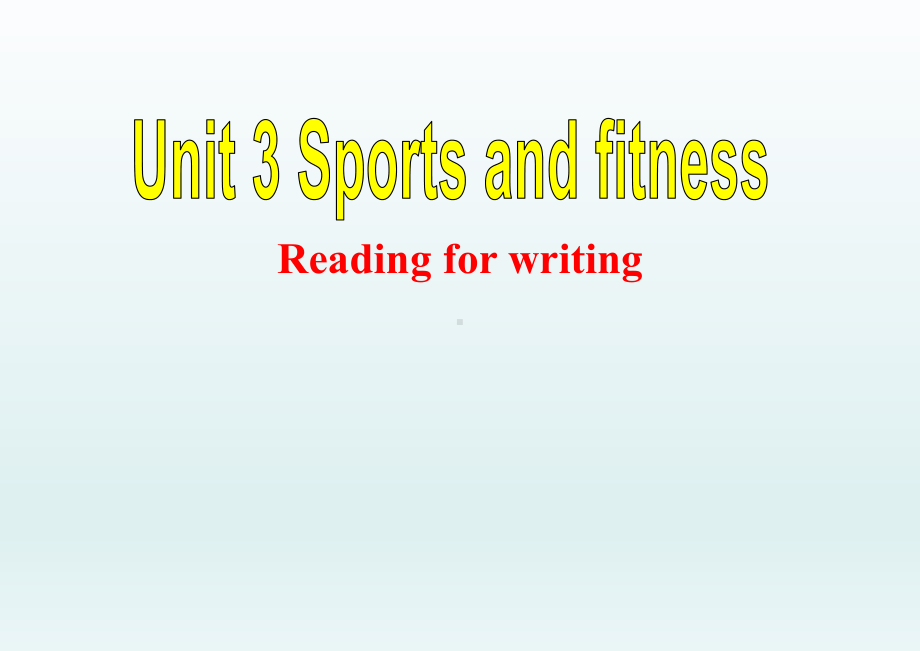 unit3Period 3 reading for writing(ppt课件)-2022新人教版（2019）《高中英语》必修第一册.pptx_第1页