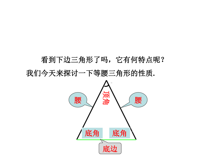 （课件）数学人教版八年级上册第13章轴对称1331等腰三角形-等腰三角形的性质.ppt_第3页