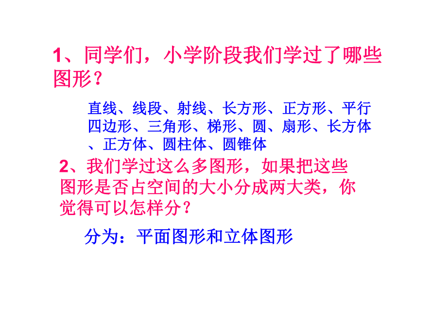 （人教新课标）六年级下册数学《平面图形的认识》课件(共18张).ppt_第2页