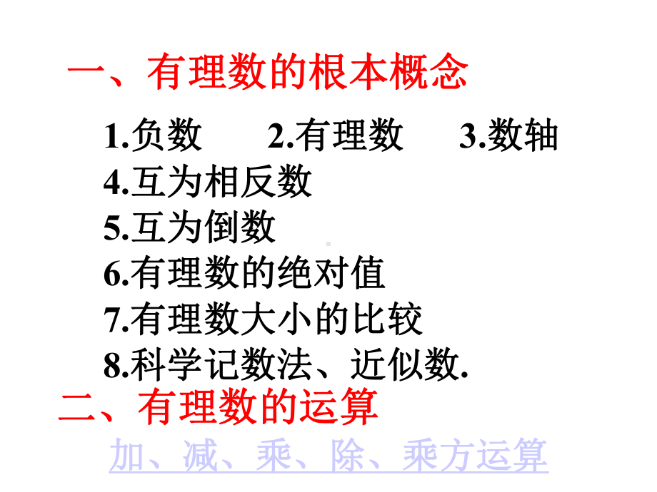 七年级数学有理数复习优秀课件.ppt_第2页