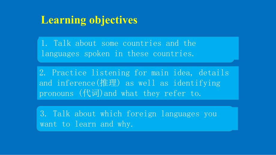 Unit 5 Listening and Speaking; Listening and Talking (ppt课件) -2022新人教版（2019）《高中英语》必修第一册.pptx_第2页