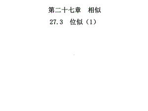 （9年级下册数学）273位似2课件.ppt