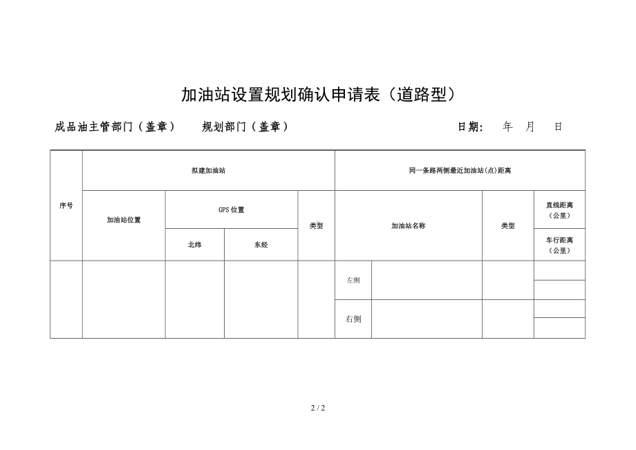 加油站设置计划表参考模板范本.doc_第2页