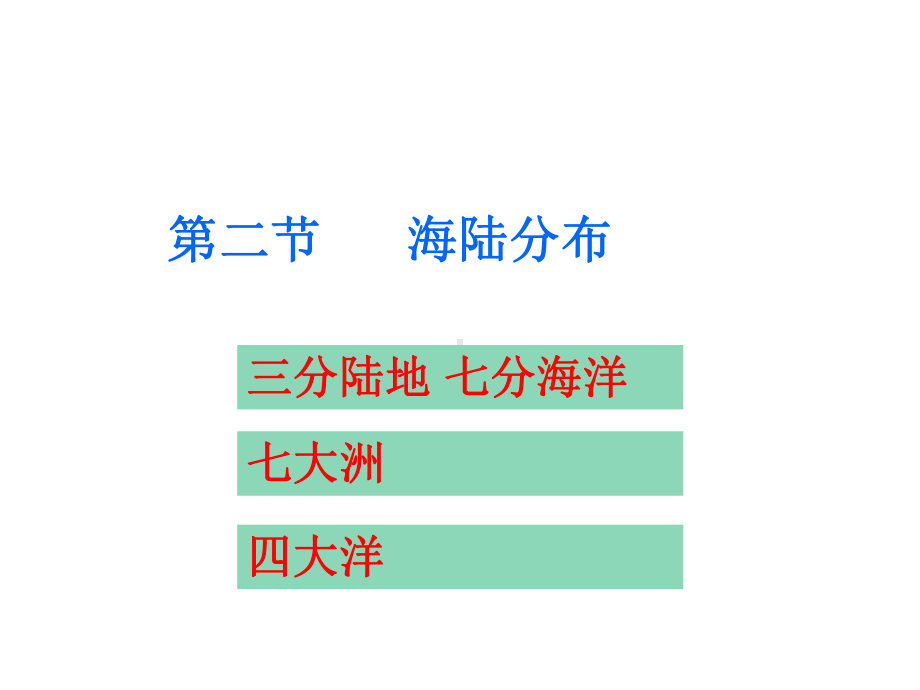 《第二节海陆分布》课件.ppt_第1页