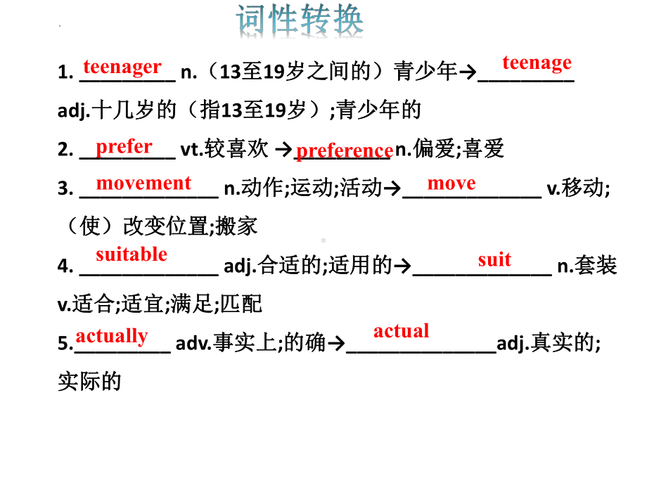 2022新人教版（2019）《高中英语》必修第一册Unit1 Vocabulary词汇ppt课件- .pptx_第2页