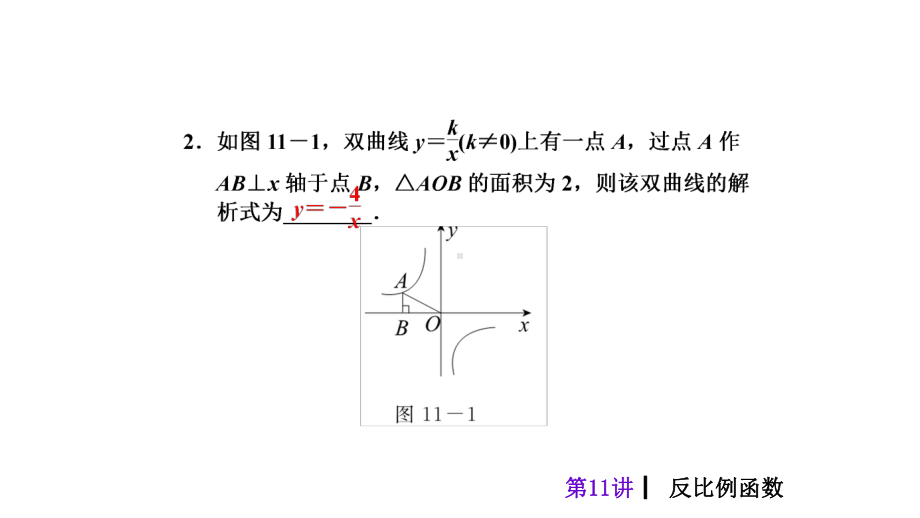 中考数学突破总复习反比例函数完美课件.pptx_第3页