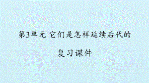 第3单元它们是怎样延续后代的复习课件.pptx