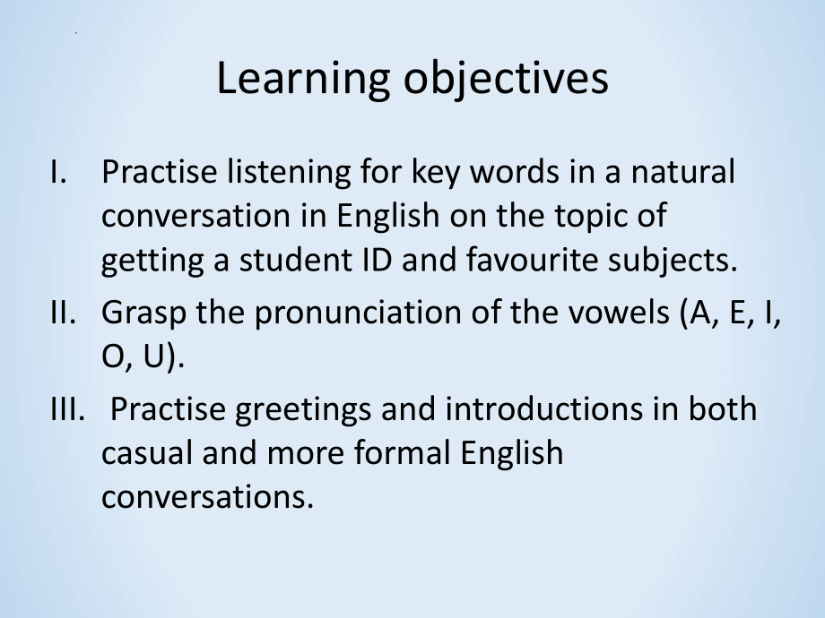 Welcome Unit Listening and speaking(ppt课件) (2)-2022新人教版（2019）《高中英语》必修第一册.pptx_第2页