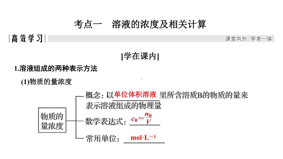 第4讲溶液的浓度及溶液配制课件.ppt_第2页