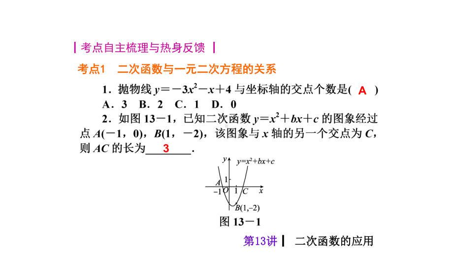 中考数学经典总复习专题二次函数的应用完美课件.pptx_第2页