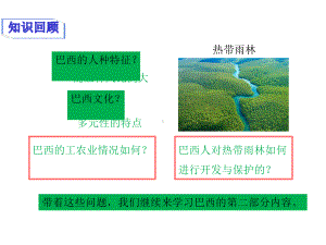 （公开课课件）人教版七年级地理下册92巴西(课时2)(共30张).pptx