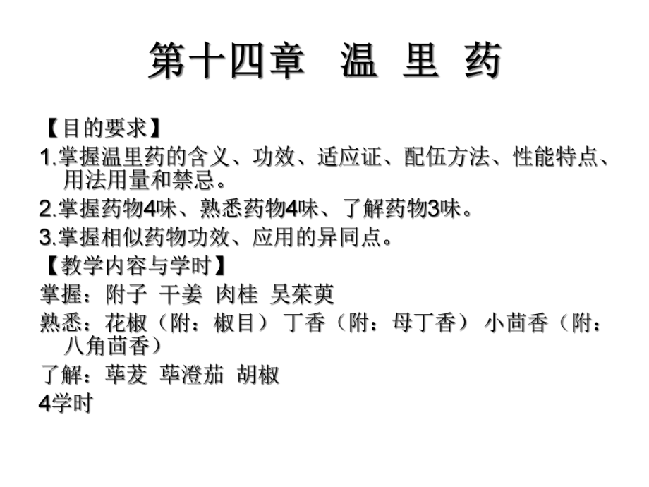 第十四章温里药课件.ppt_第1页