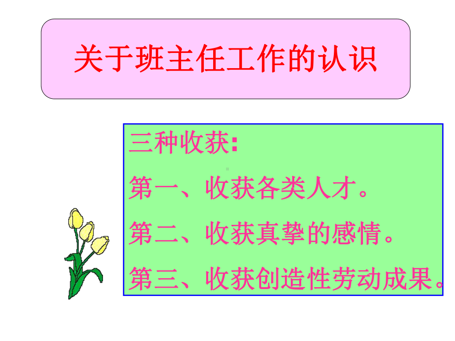 班主任工作经验介绍课件.ppt_第1页