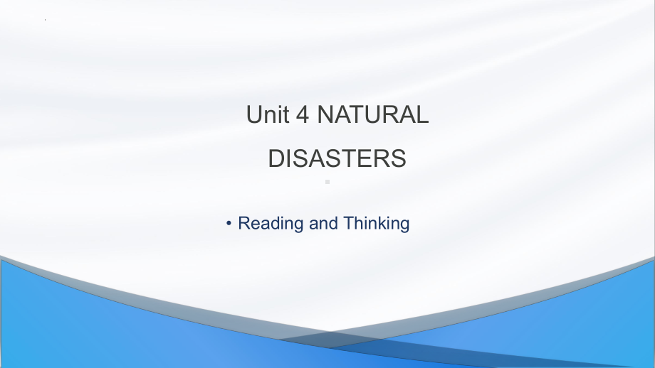 Unit 4 Reading and thinking (ppt课件)-2022新人教版（2019）《高中英语》必修第一册.pptx_第1页