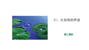 《大自然的声音》第二课时课件(同名0).ppt