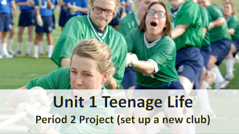 Unit 1 Teenage life Project (ppt课件)-2022新人教版（2019）《高中英语》必修第一册.pptx_第1页