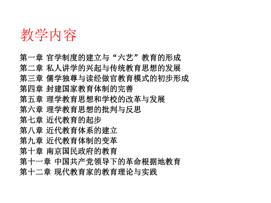 第一章-官学制度的建立与“六艺”教育的形成课件.ppt_第2页