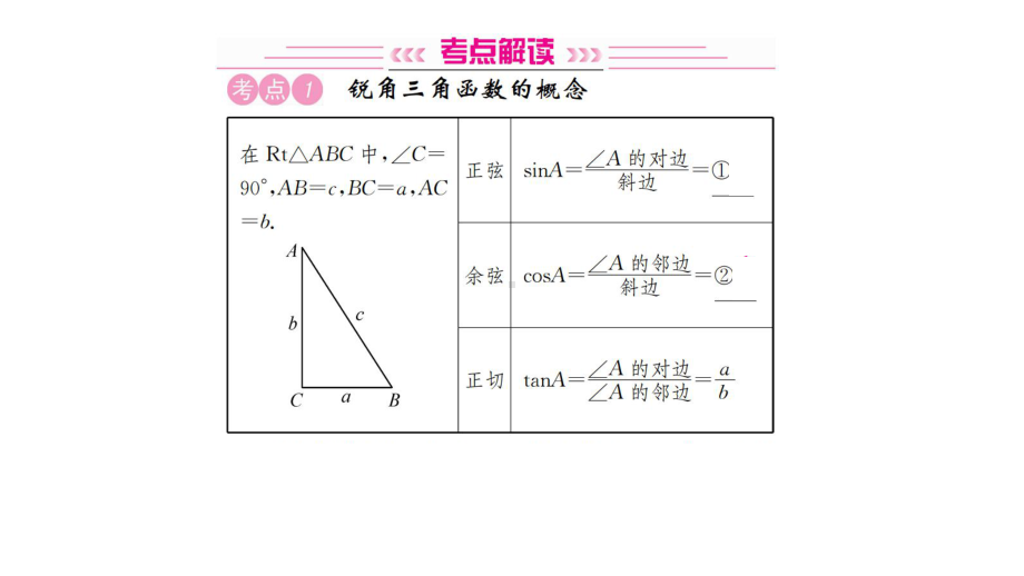 中考数学总复习19解直角三角形优质课件.pptx_第2页