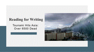 Unit 4 Reading for writing (ppt课件)-2022新人教版（2019）《高中英语》必修第一册.pptx