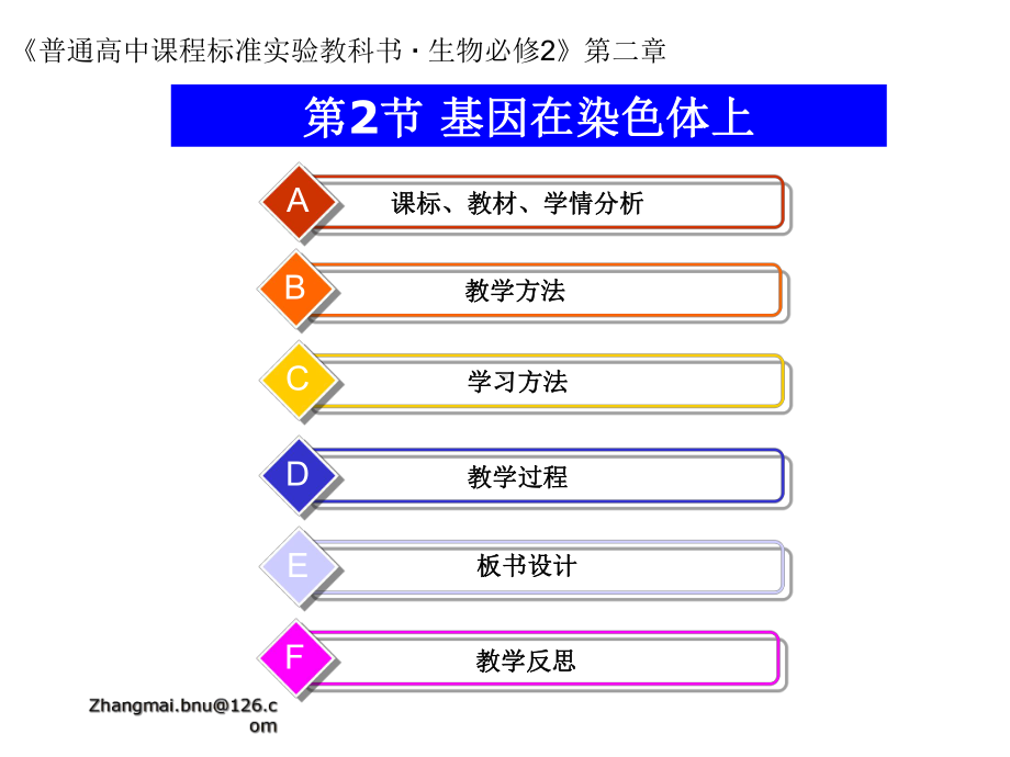 《基因在染色体上》说课课件.ppt_第2页