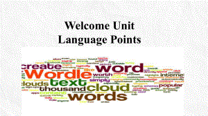 2022新人教版（2019）《高中英语》必修第一册Welcome unit单词词汇用法讲解ppt课件.pptx