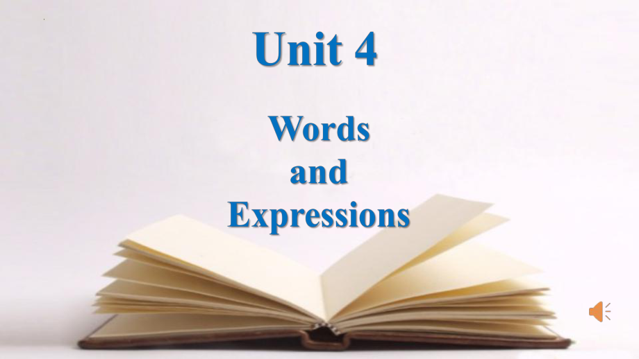 Unit 4 Words and expressions ppt课件-2022新人教版（2019）《高中英语》必修第二册.pptx_第1页