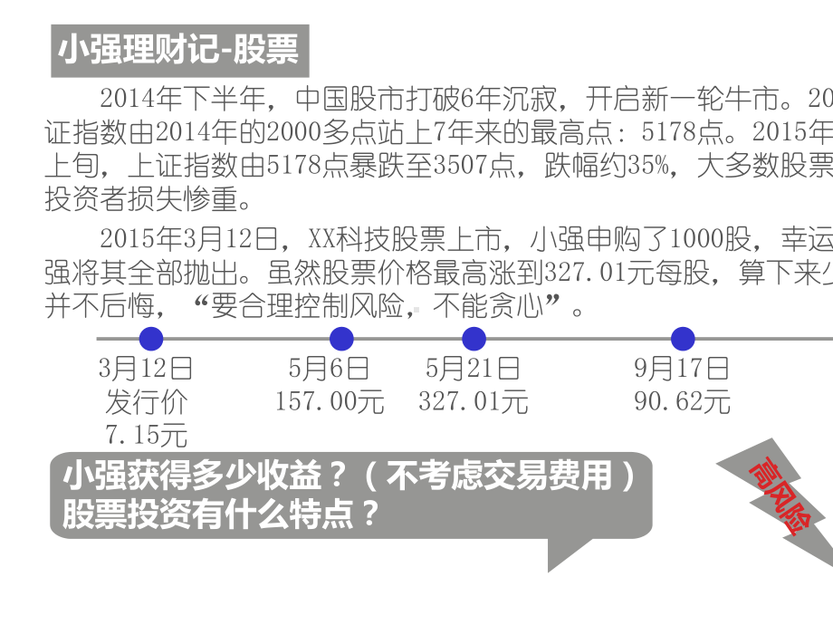 6.2股票、债券和保险-课件(新人教版必修1).ppt_第3页