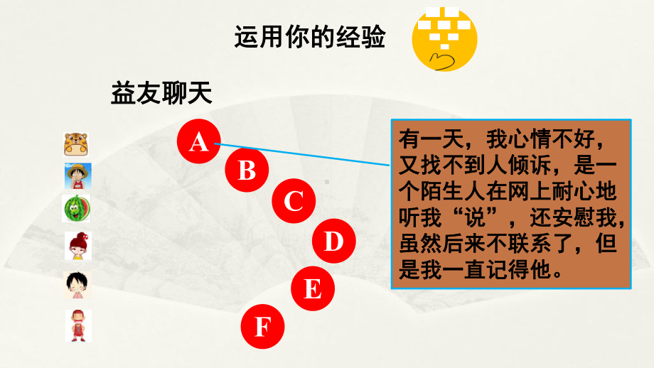 (部编)人教版初中七年级上册道德与法治《第五课交友的智慧：网上交友新时空》优质课课件-4.ppt_第2页