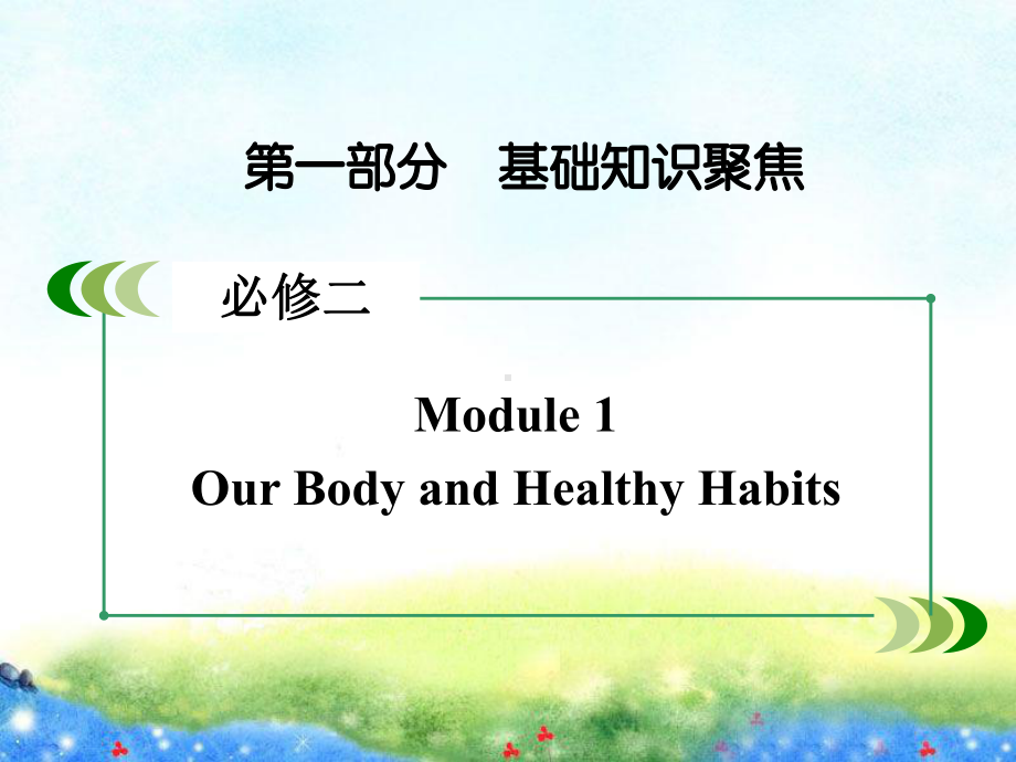 (外研版)高三英语一轮复习课件：必修2Module1公开课获奖课件.ppt（无音视频素材）_第2页