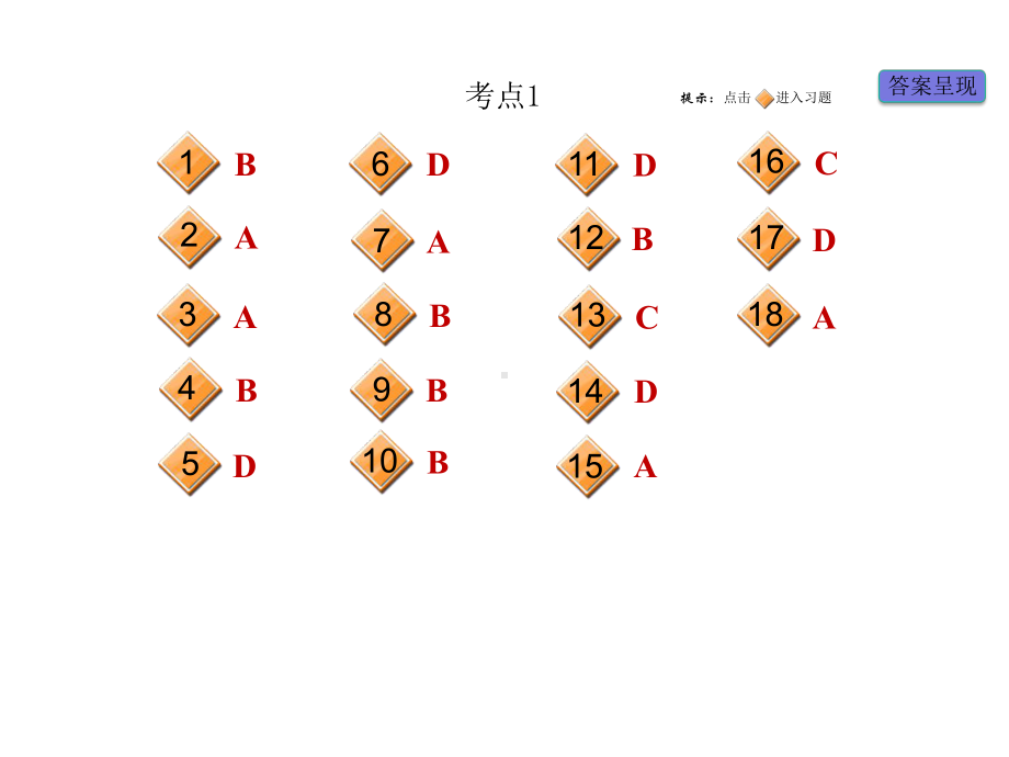 2020春人教版英语中考题型专训课件-专项训练二-单项选择(名词).pptx_第2页