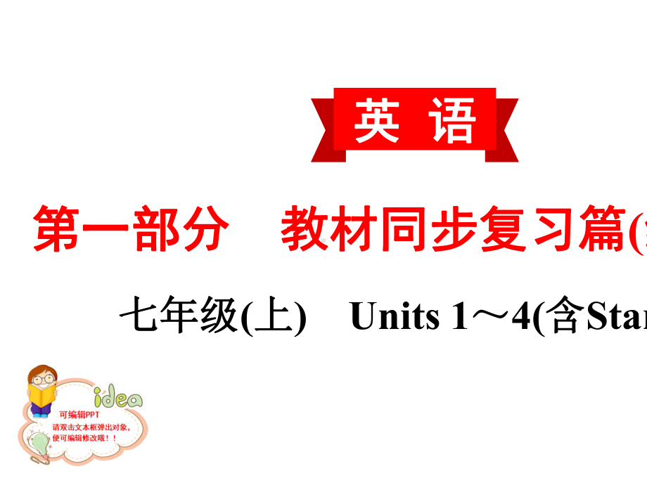 (课件)英语-中考一轮复习-人教七年级(上)Units1-4.ppt_第2页