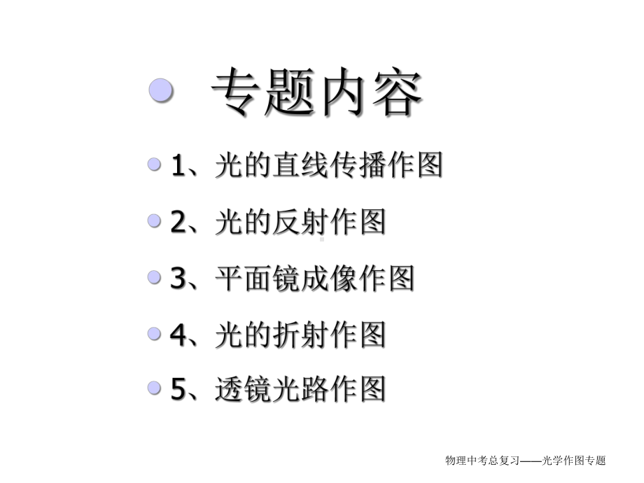 2021-2022度中考物理专题复习课件-光学作图-(共35张PPT).ppt_第3页