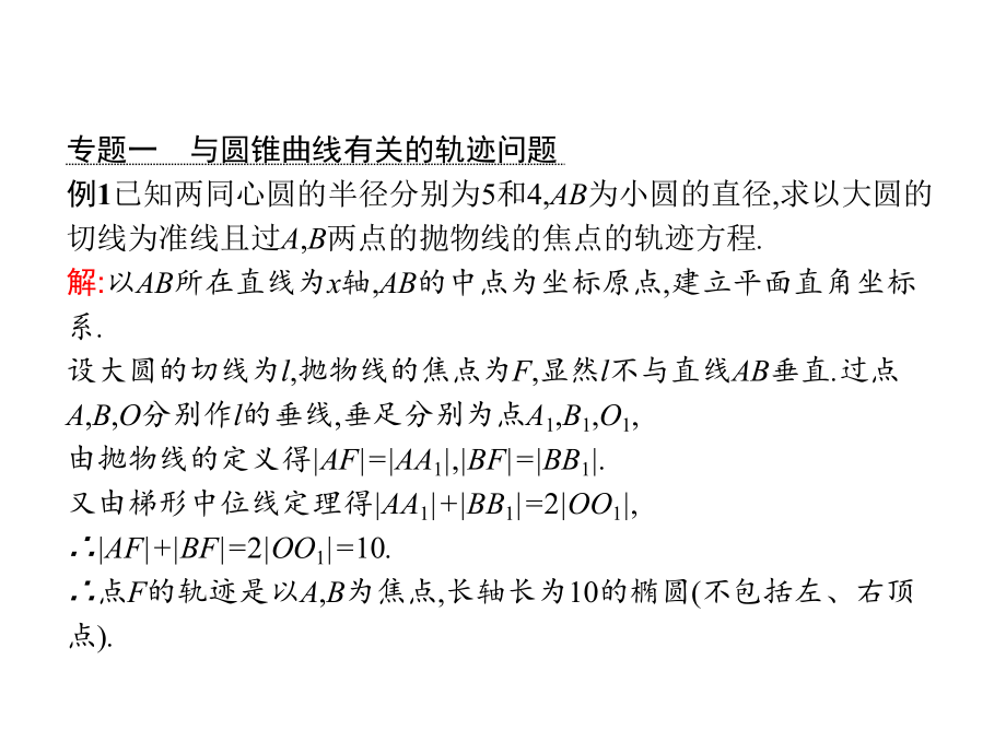 2020-2021学年新教材高中数学第三章圆锥曲线的方程章末整合课件新人教A版选择性必修第一册.pptx_第3页