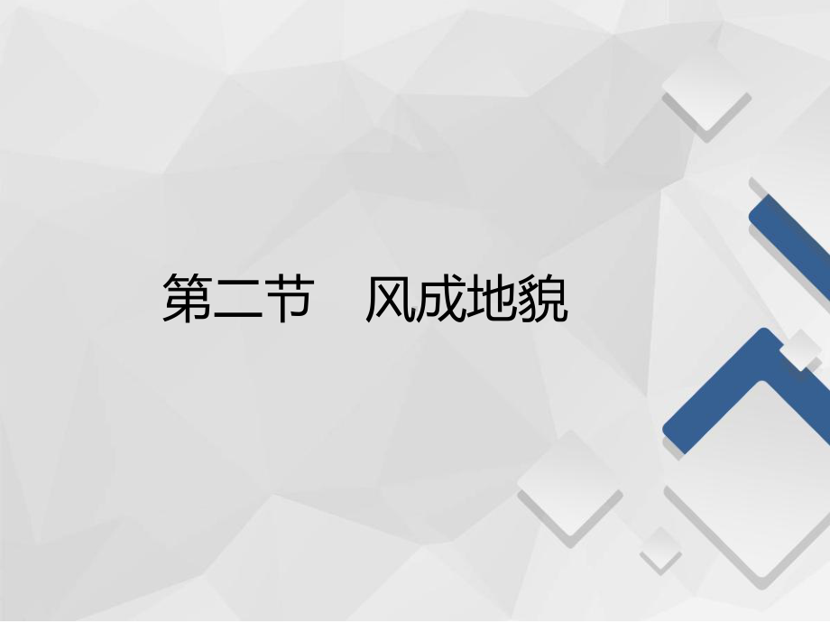 2020-2021学年高一新教材地理湘教版必修第一册课件：第2章第2节-风成地貌-.pptx_第2页