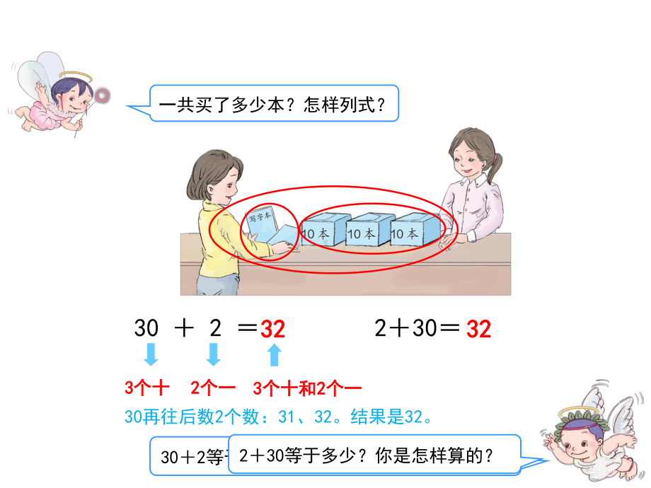 (新人教版)一年级下册数学第四单元《整十数加一位数及相应的减法》名师教学课件.pptx_第3页