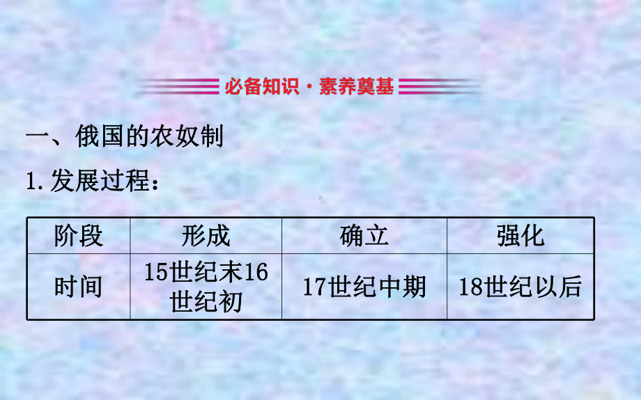 2020版高中历史人教选修一课件：7119世纪中叶的俄国.ppt_第3页