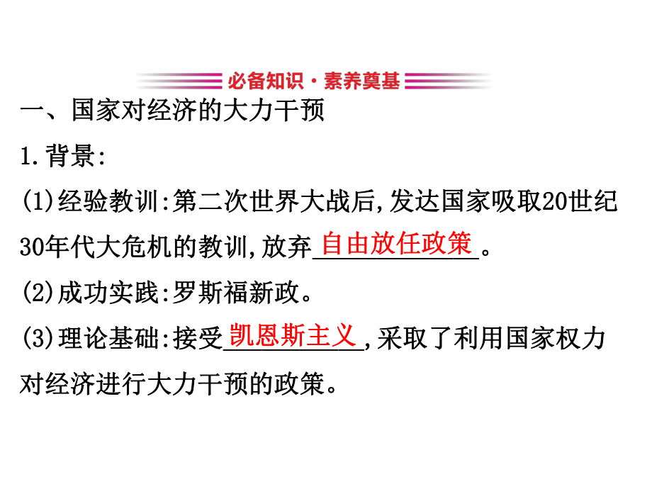 2020版高中历史岳麓必修二课件：3.16-战后资本主义经济的调整.ppt_第3页