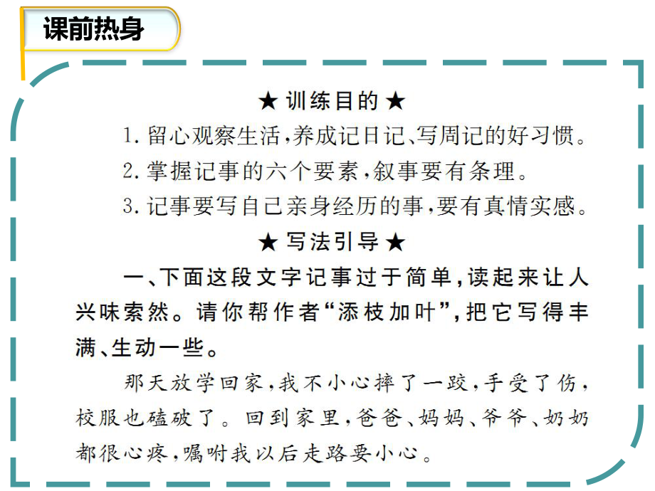 (名师整理)最新部编人教版语文7年级上册第2单元《学会记事》市作文辅导一等奖课件.ppt_第3页