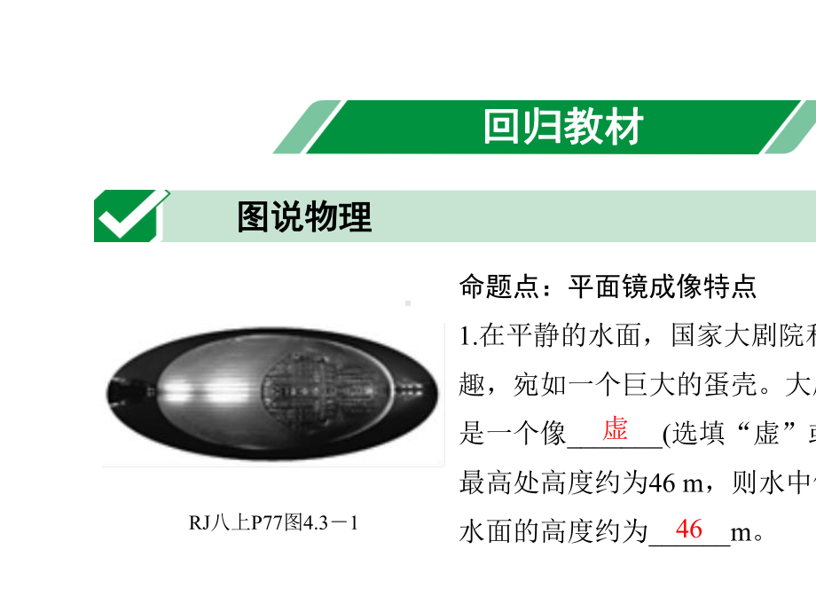 2020年中考物理专题复习第17讲-平面镜成像.pptx_第3页