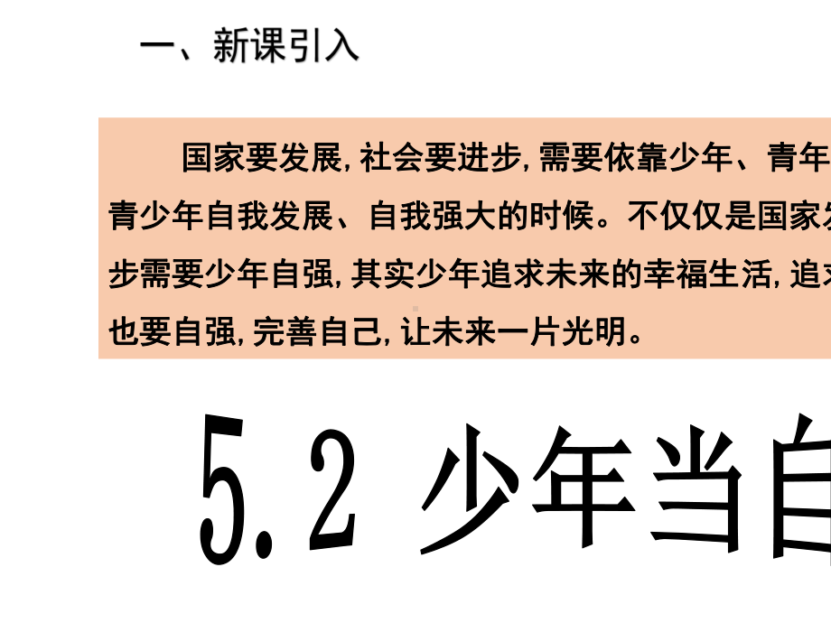 2020版部编九年级下册道德与法治课件5.2-少年当自强.ppt_第2页