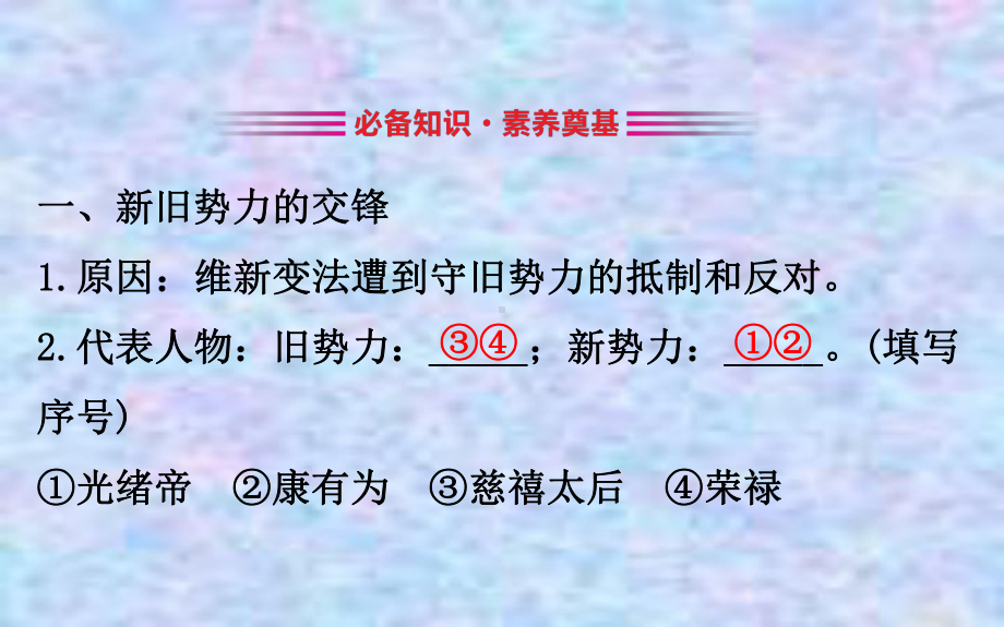 2020版高中历史人教选修一课件：94戊戌政变.ppt_第3页